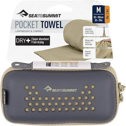 Sea to Summit Drylite Towel, Lightweight Camping and Travel Towel