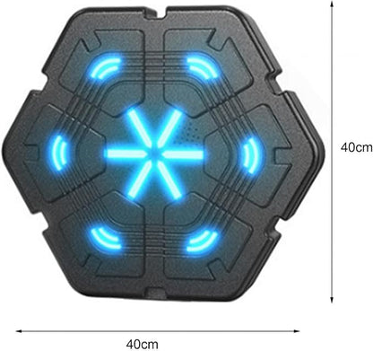 1 Boxing Electronic Music Punching Mounted Reaction Target Comfortable Material Suitable for Home Fitness Adults Children Indoor Exer