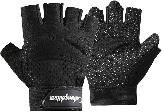 INOGIH Workout Exercise Gloves for Men and Women - Lightweight Gym Gloves for Weight Lifting, Cycling, Training