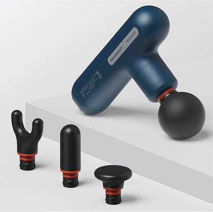 Sharper Image Powerboost Move Aero 3.0 – Mini Percussion Massage Gun| Updated Soft-Touch Design, Carrying Bag, 4 Nodes| Portable Full Body Back & Shoulder Massager| Deep Tissue Massage Tool Gift