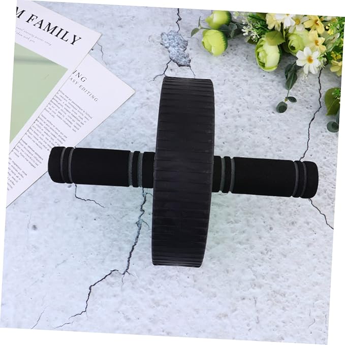 BESPORTBLE Ab Roller Wheel for Home Workout Adjustable Fitness Equipment for Abdominal Exercise Unisex Design Green Color Knee Mat and Accessories