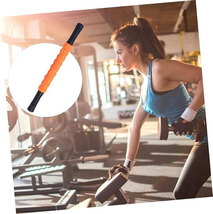 Massage Roller Stick for Muscle Relaxation and Deep Tissue Release Ergonomic Handle for Comfortable Pressure Control Portable Fitness Tool for Men and Women for Yoga and Post