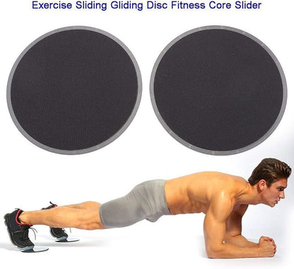 Fitness Disc, 2pcs Core Sliders for Working Out Lightweight Floor Fitness Trainer Leg Exercise Gear for Gym Home Yoga Pilates
