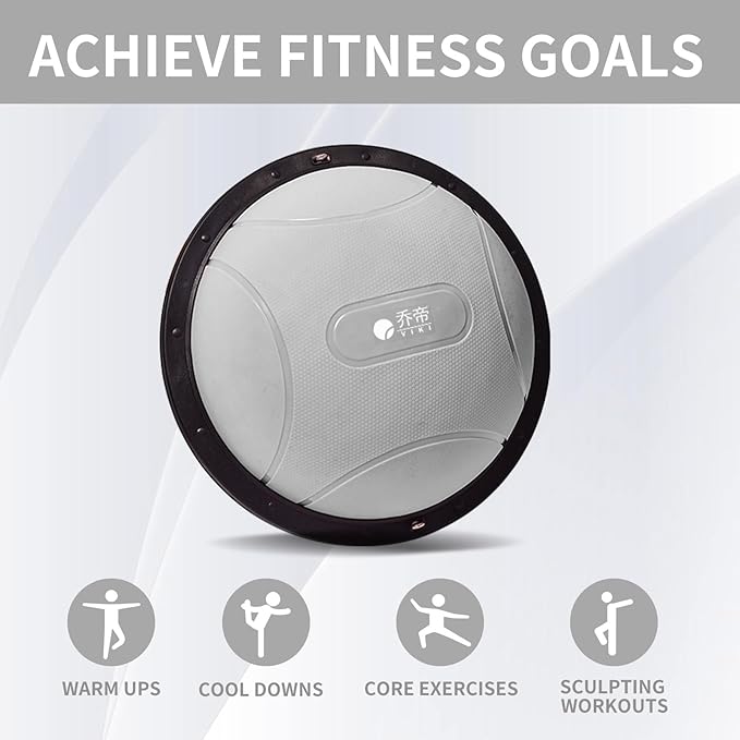 Half yoga ball, stable ball for fitness, core stability training for family fitness exercise, skid equipment for training， exercise equipment
