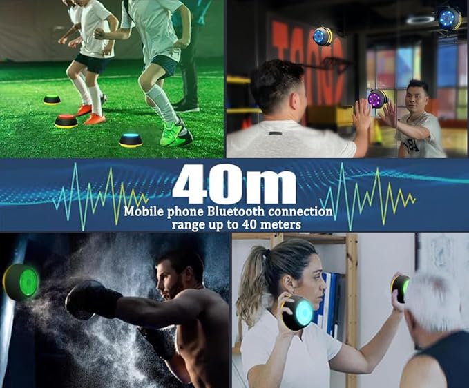 Reaction Training Lights Improves Reaction Speed and Agility，Reaction Training for Thletes, Trainers, Coaches, Fitness Trainers, Physical Educators,Physical Therapy