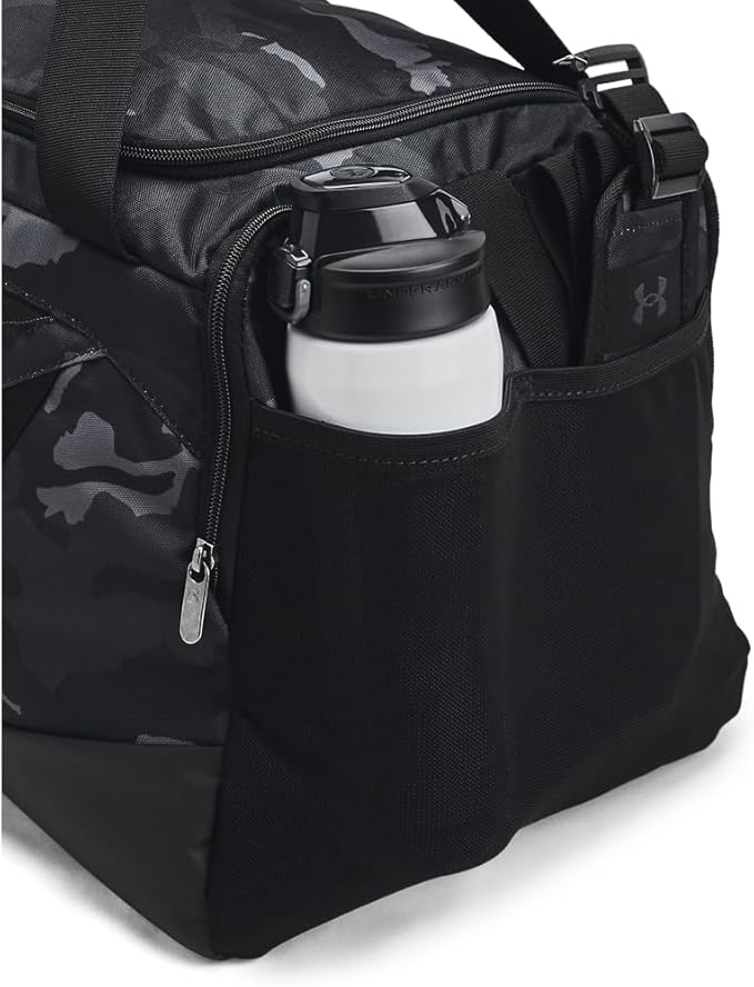 Under Armour Unisex-Adult Undeniable 5.0 Duffle, (010) Black/Black/Black, One Size Fits Most