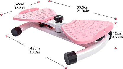 Ab Twister Board, Flexforge Pilates Twister, Waist Twisting Machine - 300 lbs, Pilates Waist Twister for Women Belly Fat Loss, Home Gym Equipment for Women/Men