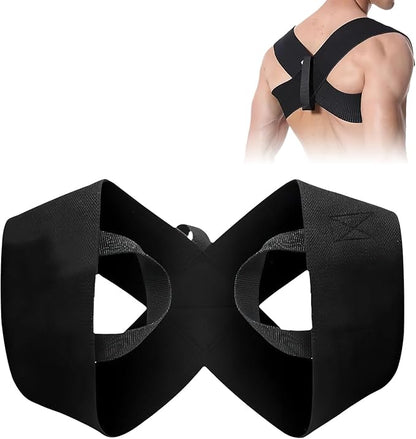 OLITE Fitness Heavy Shoulder Straps,Bench Press & Shoulder Training Assist Straps, Chest-Opening & Back-Straightening Support,Open Shoulder Assist Straps Shoulder