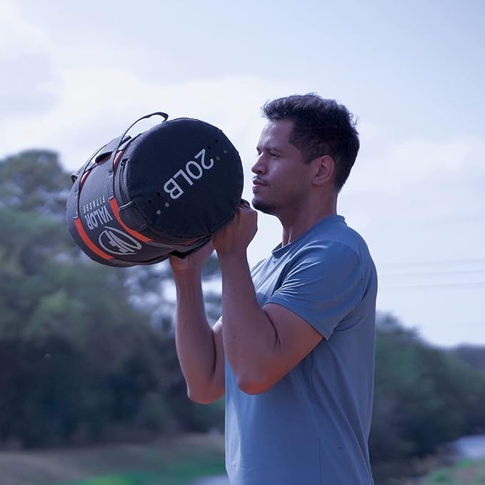 Valor Fitness SDB Pre-Filled Sandbags for Weight and Functional Training with 5 Grip Handles