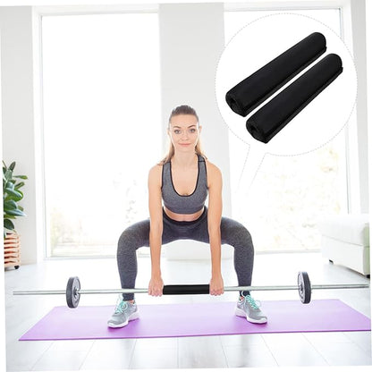 2pcs Weight Lifting Barbell Pad High Grip Shoulder Protective Cushion for Squats Lunges and Hip Thrusts Lightweight Easy to Install Distributes Weight for Comfort