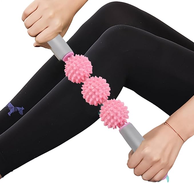 Massage Roller Stick - Hedgehog Roller Stick for Instant Effective Body Massage Tools | Massage Stick Roller for Legs, Body Massage Tools, Deep Tissue Body Roller