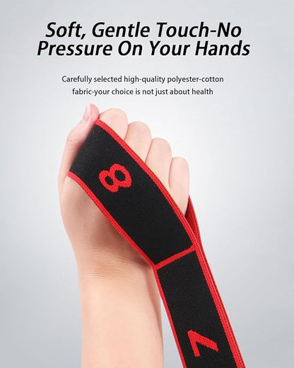 Fitness Resistance Bands for Stretching and Yoga with Handles, Number Fashion Puller, Exercise Cordless Battle, Ropes Beginner Light Fit, Numbers Full Body Tension Rope Bungee Strap