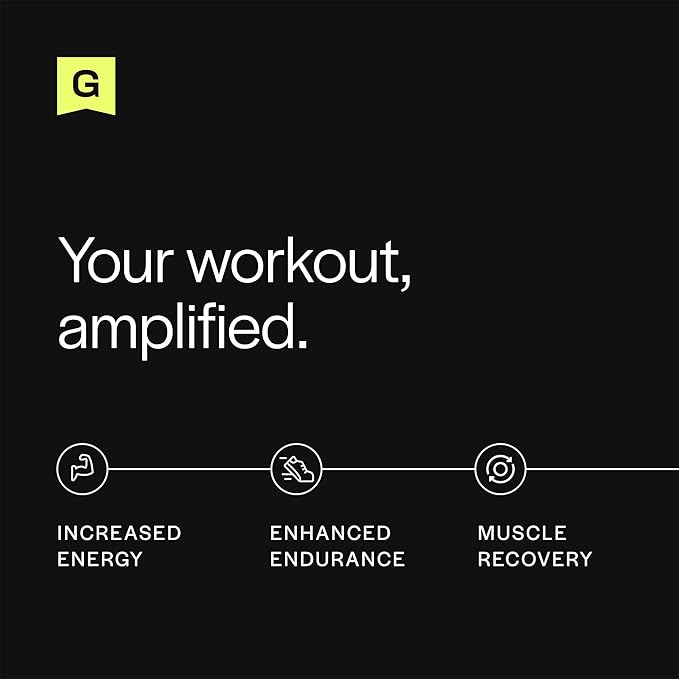 Gainful High Intensity Pre Workout Powder with 200mg Caffeine, 5g Creatine, Strawberry Lemonade Flavor, Supports Energy, Strength, Endurance, & Recovery, BCAAs, Beta Alanine, L-Citrulline, 20 Servings