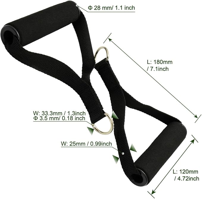 Resistance Loop Exercise Bands Exercise Bands for Home Fitness, Stretching, Strength Training, Physical Therapy,Elastic Workout Bands for Women Men Kids