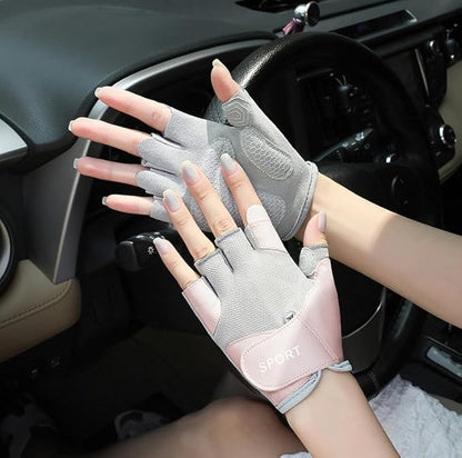 Breathable-Workout-Gloves for Women - Weight Lifting Gloves for Gym Exercise, Fitness, Training, and Cycling