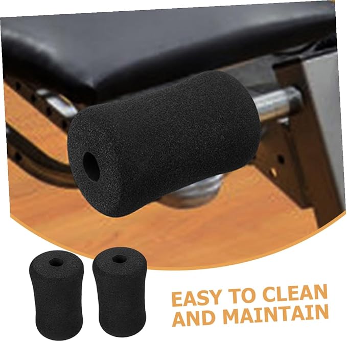 Operitacx 15pcs Ab Training Machine Sleeve Replacement Foot Sponge Pads, Universal Foam Roller Covers for Leg Extension Gym Equipment Accessories, Fitness Supplies for Home Workout