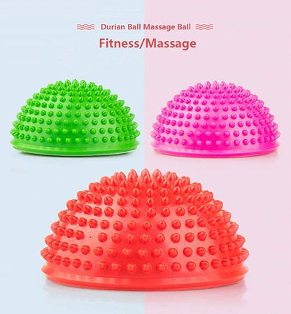 YEIBOBO ! Sensory Balance Pods Hedgehog Stability Balance Trainer Dots for Kids and Adults- Set of 6 Half Dome Stepping Stones for Exerise