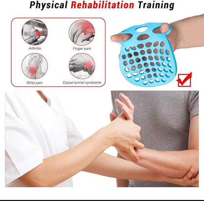 Finger Stretcher Hand Therapy Equipment (2-Pack) Finger Extension Exerciser for Grip Strength and Physical Therapy | Hand Exercise Web with Various Resistance Levels