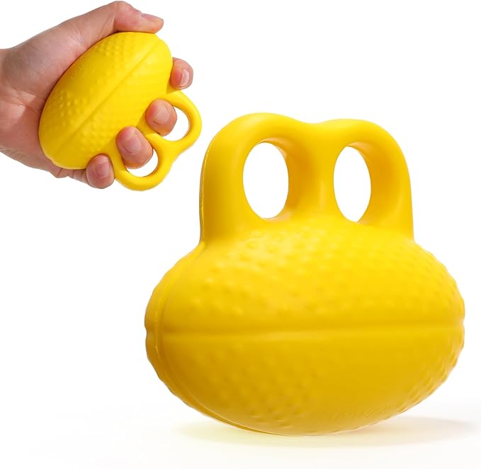 Fanwer Finger Exerciser Hand Squeeze Ball, Hand Grip Strength Trainer Build Hand, Finger and Wrist Strength, Finger Extension Exerciser for Rehab, Arthritis, Carpal Tunnel