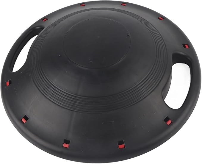 Estink Balance Board, 40cm Wobble Round Physio Training for Yoga Therapy and Rehabilitation Exercises, with Handles to Improve Stability Flexibility