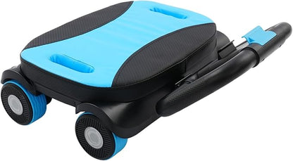 Ab Roller Wheel, 4-Wheel Abdominal & Core Strength Trainer for Home Gym Fitness, Exercise Wheel with Knee Pad for Beginners to Advanced Users