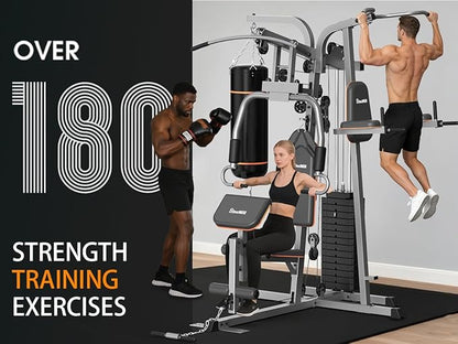 SincMill Home Gym Multifunctional Full Body Workout Equipment for Home Exercise Fitness
