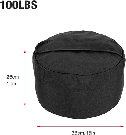 100LBS Workout Sandbag for Fitness, Heavy Duty Weight Training Sand Bag with Handles, Adjustable Strength Training Equipment for Home Gym and Outdoor Exercise