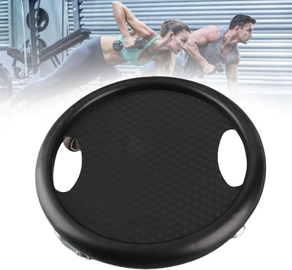 Core Slider, Ab Workout Sliding Disc with 4 Universal Rollers for Abdominal Training, Home Gym Exercise