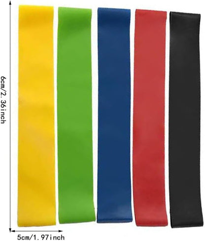 Resistance Bands for Working Out,5-Levels Elastic Exercise Bands for Women and Men Pilates,Yoga,Body Stretching,Booty Legs,Stretch Bands for Fitness,Training,Workouts,Working,Physical Therapy