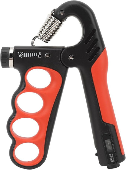 Hand Grip Strength Trainer, Thickened Spring Hand Grip Strengthener Adjustable Resistance 11.0‑220.5lb for Musicians for Hand Injury Recovery