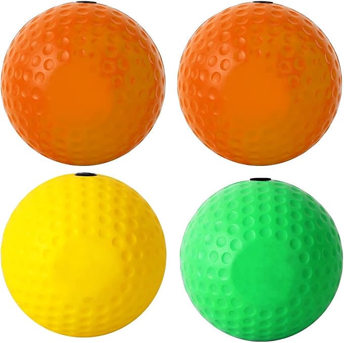Boxing Reflex Ball Headband Set - 4-Pack Reflex Balls with 2 Adjustable Headbands for Boxing & MMA, Perfect for Improving Reaction Speed, Timing, Accuracy, Focus and Hand-Eye Coordination