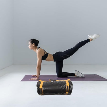 VALICLUD Weight Lifting Sandbag 20kg Empty Training Bag for Strength Conditioning Men Women Gym Workout
