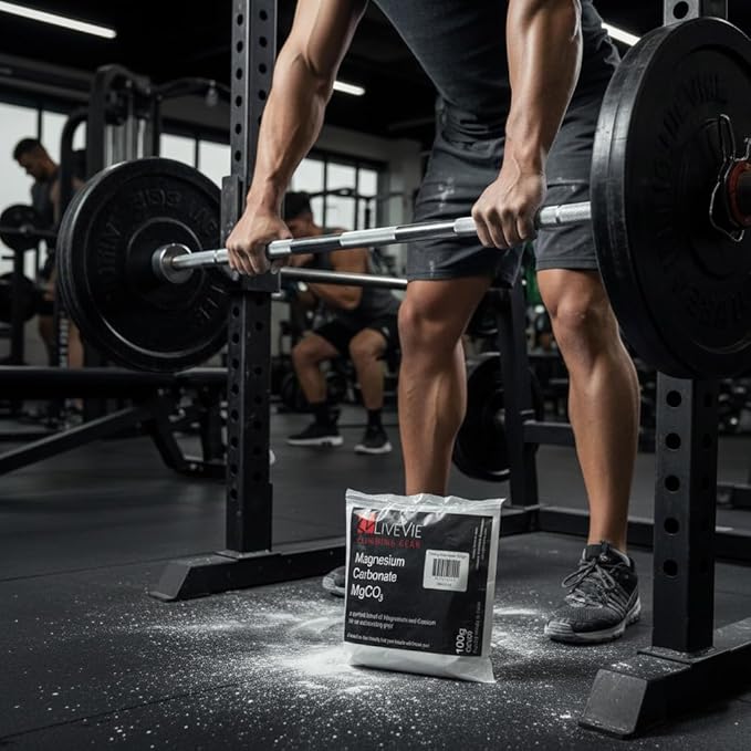 Gym Workout Anti Slip Chalk for Lifting Weights Gymnastics Crossfit Rock Climbing, 100gm