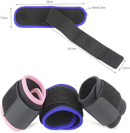 Wrist Brace, Compression Wrist Strap Support Wrist for Men & Women, Youth & Elderly, Boys& Girls, One Size Adjustable, Sports Wristband 1 PCS (Pink)