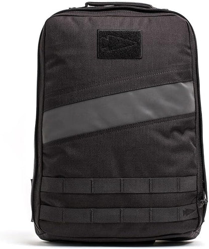 GORUCK Rucker 4.0 15L Black - Purpose Built Rucking Backpack, Military Weight Training Rucksack w/Ruck Plate Pocket and Extra Padded Straps