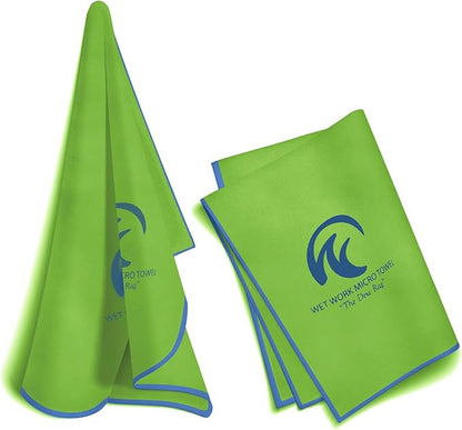 Wet Work Quick Dry Bath Towels, XL(60”x36”), Thin & Lightweight, Super Absorbent, Ultra-Soft, Lint Free, Travel-Friendly & Compact, Perfect for Beach, Camping, Yoga, Extra Large Bath Towels Oversized