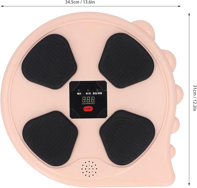 Alomejor Music Boxing Kit,Interactive Training Feedback,Smart Sensor Trainer,Built-in Music Feature for Home Workouts Personal Training Fitness Enthusiasts