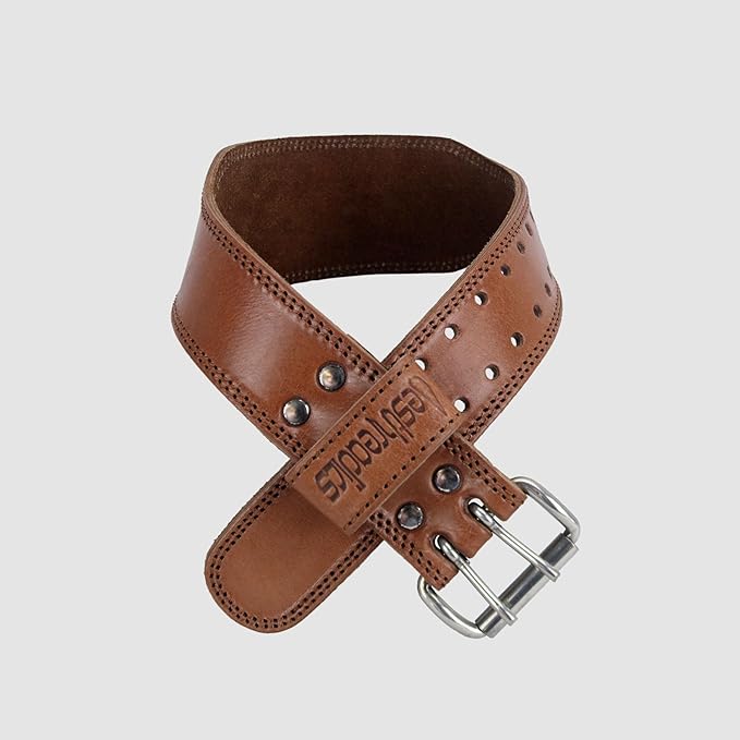Tapered Weight Belt for Men & Women, Premium Leather Weightlifting Belt, Weightlifting Belt, Powerlifting Belt, Bodybuilding Belt, Weight Lifting Belt, Competition Belt, Squat Belt, Deadlift Belt, for Men & Women