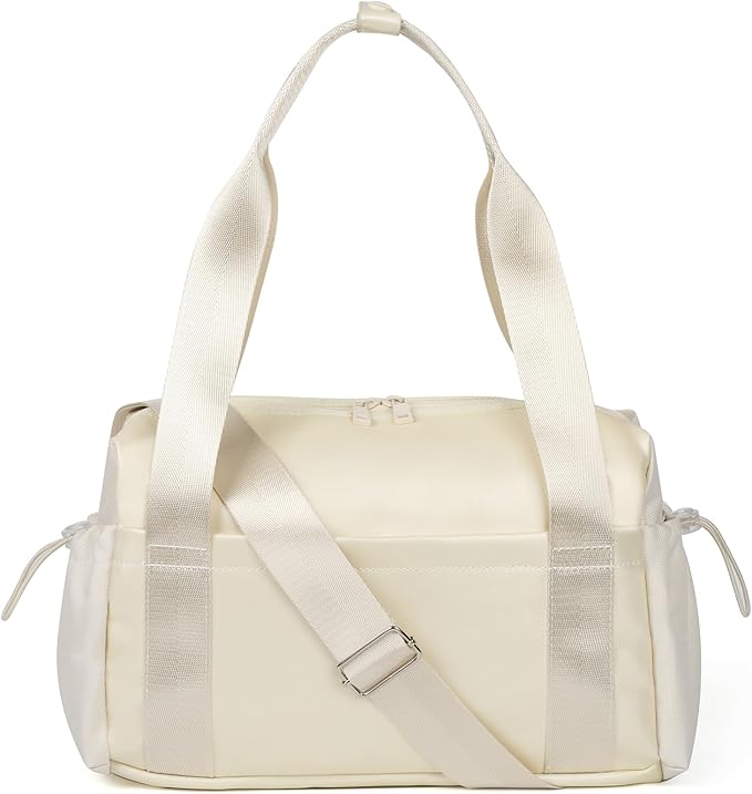 ALUSBELL Women's Sport Gym Tote Bag Small Duffels Bag with Wet Compartment, Carry On Crossbody Bag For Sport Travel Workout