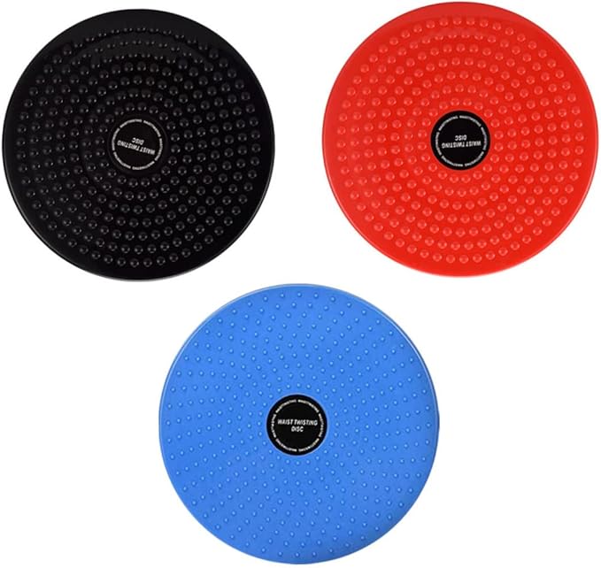 Twist Board for Exercise 9.6 Inch Large Non-slip Safety Wobble Board Waist Twisting Disc Ab Workout Equipment for Women Men Slimming and Strengthening Abdominal & Stomach Exercise Equipment At Home