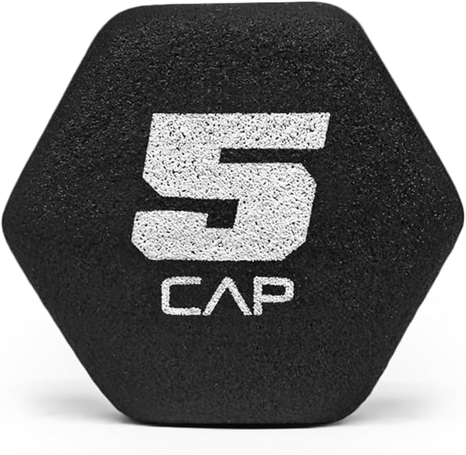 WF Athletic Supply Vibrant Multiple Color Hex Shaped Neoprene Dumbbells/Hand Weights with Non-Slip Grip for Home Gym Equipment Workouts Strength Training Free Weights - Sold in Pairs