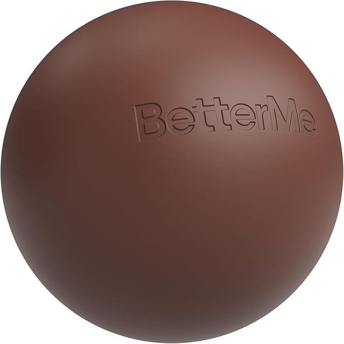 BetterMe Soft Pilates Ball – 8 Inch Mini Exercise Ball for Pilates, Yoga & Core Training – Small Stability Ball for Women – Portable Workout Tool