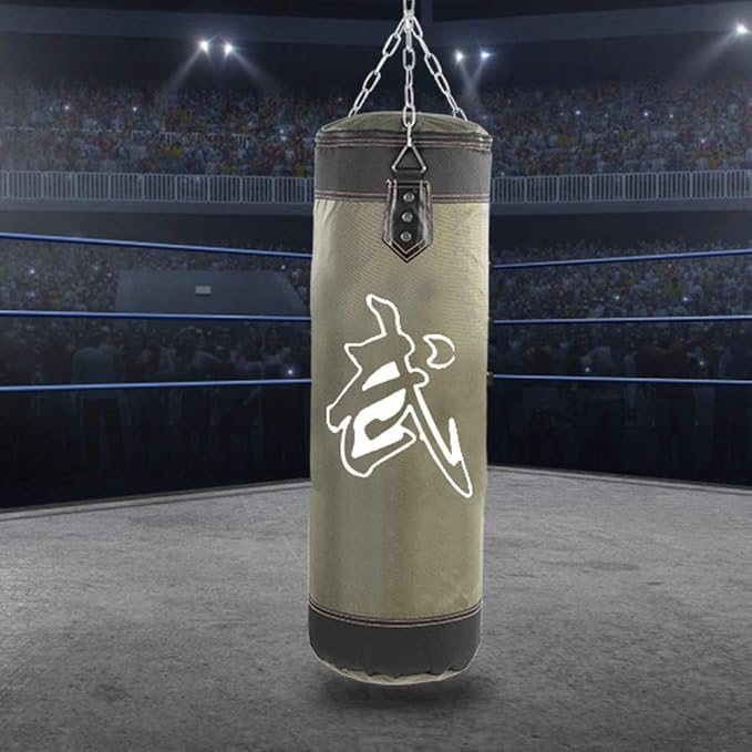 Fitness Sandbags, Boxing Bag Hanging Punching Bag Sports Training Equipment for Kickboxing, Muay Thai, Home Gym Equipment