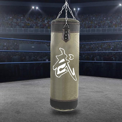 Fitness Sandbags, Boxing Bag Hanging Punching Bag Sports Training Equipment for Kickboxing, Muay Thai, Home Gym Equipment