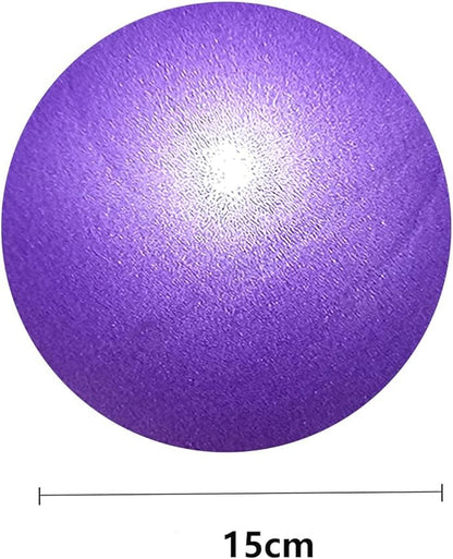 Mini Pilates Exercise Yoga Ball, 9 Inch Small Inflatable Exercise Yoga Ball,Core Training and Physical Therapy Equipment, with Pump