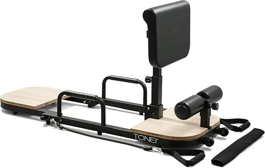 Tone Fitness Foldable Hip Thrust & Glute Exercise Machine | Adjustable Sissy Squat, Core & Leg Trainer | Multiple Colors