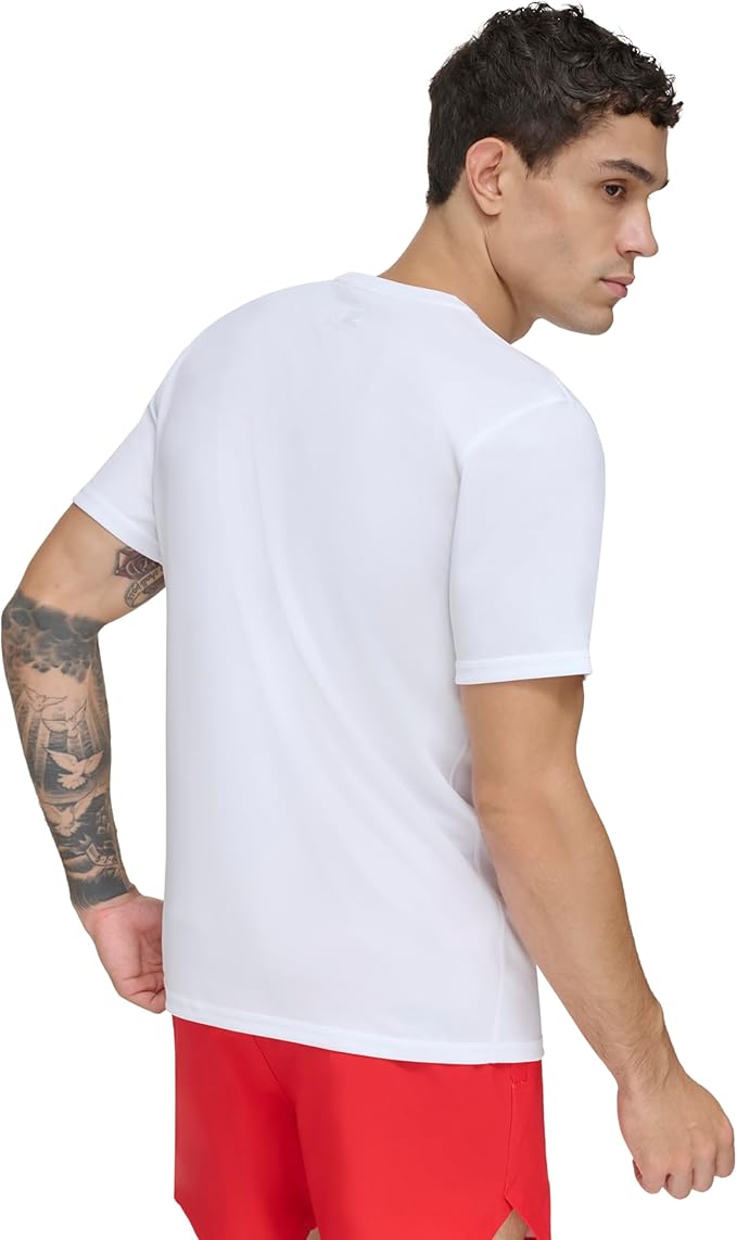 Starter Men's Quick Dry Short Sleeve Lightweight UPF Active Top