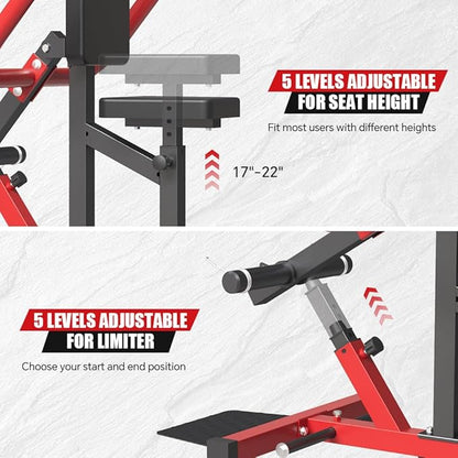 SPART Seated Dip Machine, Plate Loaded Tricep/Bicep Dip Press Machine with Cable Bar & Band Peg for Biceps Chest Training, Upper Body Push Workout, Hold up to 440LBS
