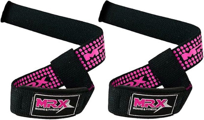 MRX Weight Lifting Bar Strap for Gym Workout Training Bodybuilding Deadlift Padded Straps Men/Women