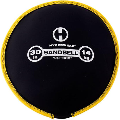 HYPERWEAR SandBell® Soft Sandbag Weight (2–50 lbs) – Pre-Filled with Clean USA Sand, Safe Soft Weight for Strength Training, HIIT, Functional Fitness, Rucking & Home Workouts
